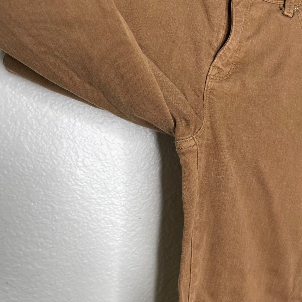 Chicos So Slimming Girlfriend Crop Jeans Brown Earth Tone Size 00 Regular - Picture 11 of 12